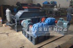 大型全自動液壓對輥制砂機發往四川成都